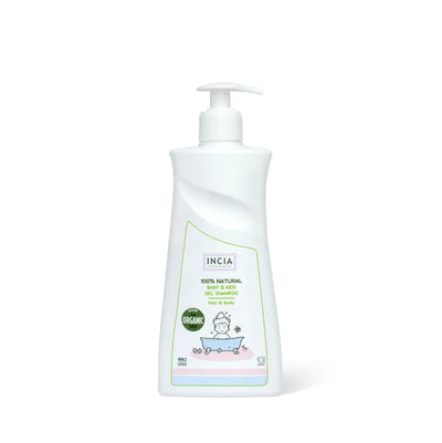 INCIA Natural Baby & Kids Shampoo without Sulfates and Parabens