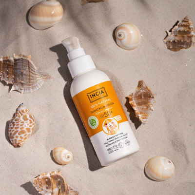 INCIA Natural Sunscreen Lotion for All Family