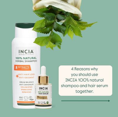 INCIA Natural Herbal Shampoo 275ml