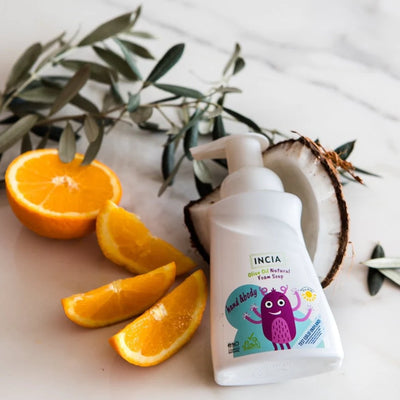 INCIA Natural Foaming Hand Soap for Kids