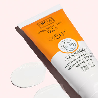 INCIA Natural Sunscreen for Face SPF50