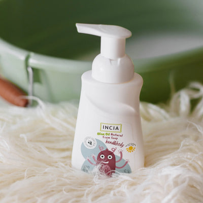 INCIA Natural Foaming Hand Soap for Kids