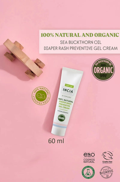INCIA Preventive and Natural Diaper Rash Gel