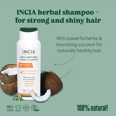 INCIA Natural Herbal Shampoo 275ml