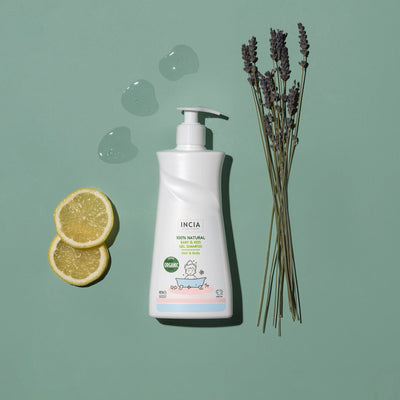 INCIA Natural Baby & Kids Shampoo without Sulfates and Parabens