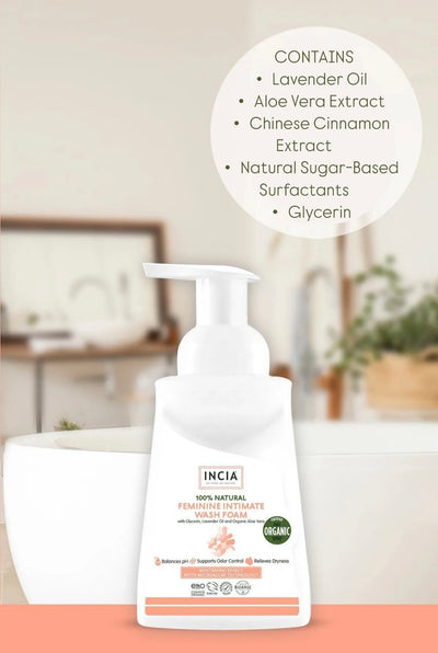 INCIA Feminine Intimate Wash Foam 200ml