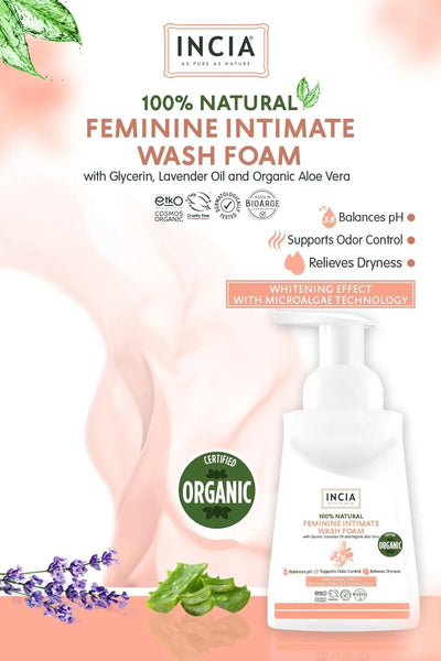 INCIA Feminine Intimate Wash Foam 200ml