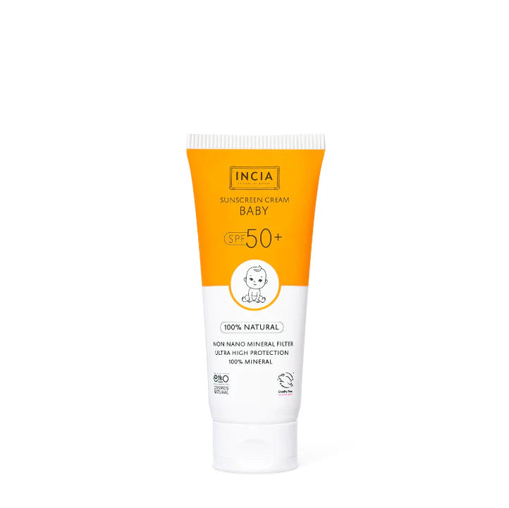 INCIA Natural Sunscreen for Baby and Child SPF50