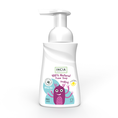 INCIA Natural Foaming Hand Soap for Kids