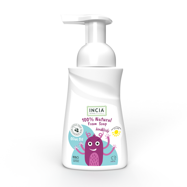 INCIA Natural Foaming Hand Soap for Kids