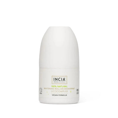 INCIA Natural Whitening Roll On Deodorant for Dark Armpits