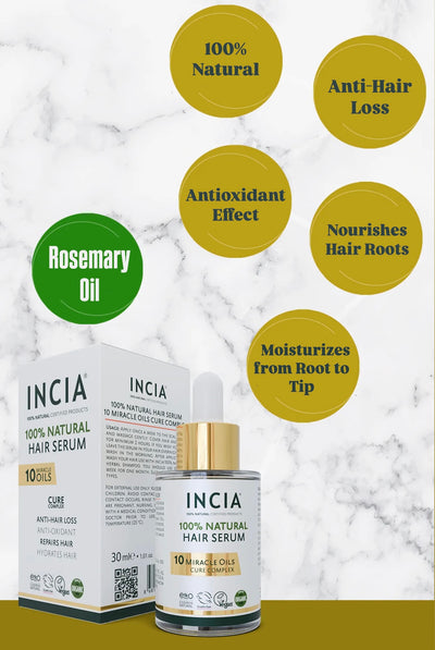 INCIA Natural Hair Serum