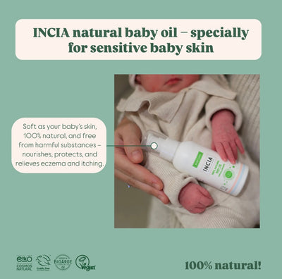 INCIA Natural Baby Oil